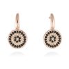 Pendientes Marina Garcia | Pendientes Full Moon En Plata Rosa