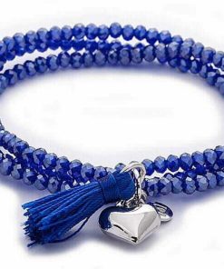 Pulseras Marina Garcia | Pulsera Zen Azul En Plata