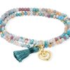 Pulseras Marina Garcia | Pulsera Zen Ocean A Con Charm Love