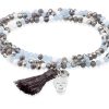 Pulseras Marina Garcia | Pulsera Zen Hielo Con Calavera