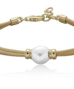 Pulseras Marina Garcia | Pulsera Ten En Plata Dorada