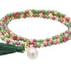 Pulseras Marina Garcia | Pulsera Zen Acebo Con Perla