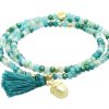 Pulseras Marina Garcia | Pulsera Zen Menta Con Bellota