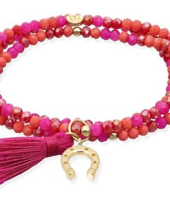 Pulseras Marina Garcia | Pulsera Zen Buganvilla Con Herradura