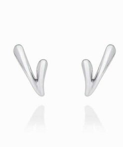 Pendientes Marina Garcia | Pendientes Flow Mini En Plata