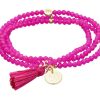 Pulseras Marina Garcia | Pulsera Zen Fucsia Con Peseta