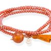 Pulseras Marina Garcia | Pulsera Zen Coral En Plata Rosa