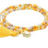 Pulseras Marina Garcia | Pulsera Zen Mostaza Con Bellota