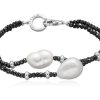 Pulseras Marina Garcia | Pulsera Night Perla En Plata