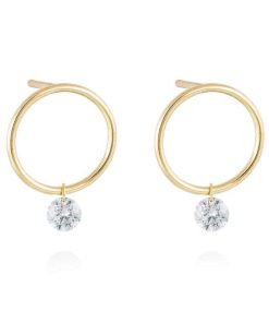 Pendientes Marina Garcia | Pendientes En Oro 18Kt. Y Diamantes