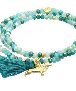 Pulseras Marina Garcia | Pulsera Zen Menta Con Perro