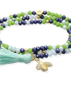 Pulseras Marina Garcia | Pulsera Zen Nenufar Con Abeja