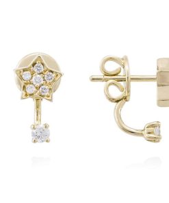 Pendientes Marina Garcia | Pendientes En Oro 18Kt. Y Diamantes