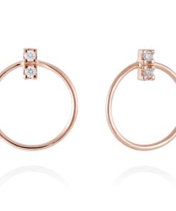 Pendientes Marina Garcia | Pendientes En Oro 18Kt. Y Diamantes