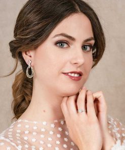 Pendientes Marina Garcia | Pendientes Dorados Para Novias En Plata