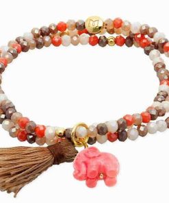 Pulseras Marina Garcia | Pulsera Zen Roble Con Elefante