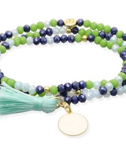 Pulseras Marina Garcia | Pulsera Zen Nenufar Con Chapa