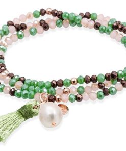 Pulseras Marina Garcia | Pulsera Zen After Eight Con Perla