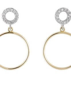 Pendientes Marina Garcia | Pendientes En Oro 18Kt. Y Diamantes