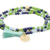 Pulseras Marina Garcia | Pulsera Zen Nenufar Con Chapa Gracias