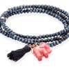 Pulseras Marina Garcia | Pulsera Zen Azul En Plata Rosa