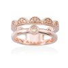 Anillos Marina Garcia | Anillo Laze En Plata Rosa