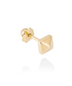 Pendientes Marina Garcia | Piercing Stud En Oro Amarillo 18Kt