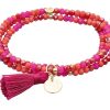 Pulseras Marina Garcia | Pulsera Zen Buganvilla Con Peseta