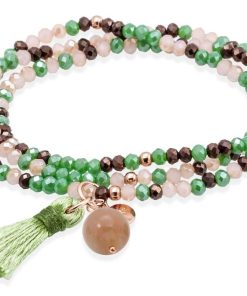 Pulseras Marina Garcia | Pulsera Zen After Eight Con Piedra Natural