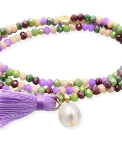 Pulseras Marina Garcia | Pulsera Zen Provenza Con Perla