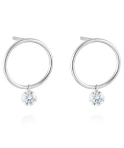 Pendientes Marina Garcia | Pendientes En Oro 18Kt. Y Diamantes