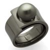 Anillos Marina Garcia | Anillo Closse En Plata Negra