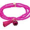 Pulseras Marina Garcia | Pulsera Zen Fucsia Con Piedra Natural