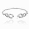 Pulseras Marina Garcia | Pulsera Link Abierta En Plata