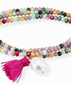 Pulseras Marina Garcia | Pulsera Zen En Plata Rosa