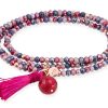 Pulseras Marina Garcia | Pulsera Zen Rosa En Plata Rosa