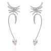 Pendientes Marina Garcia | Pendientes Dream Rosa En Plata